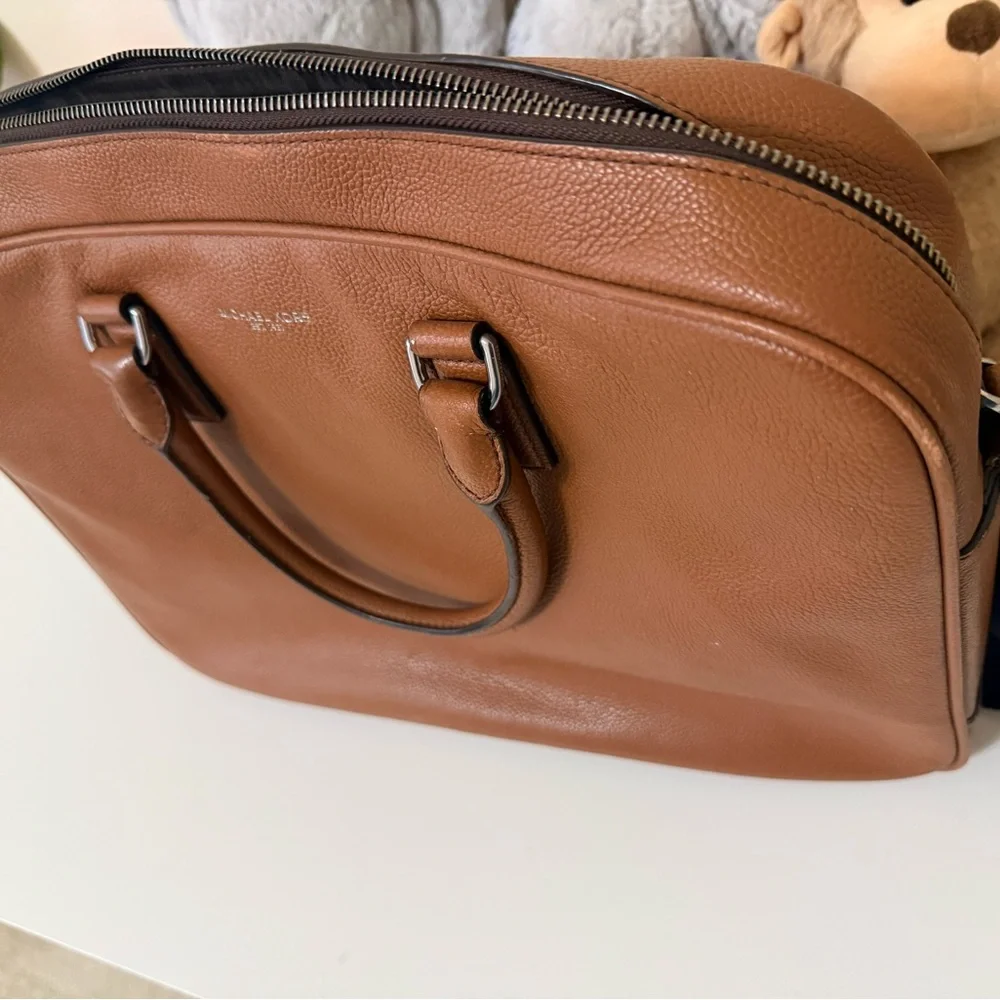 Michael Kors Tan Leather Men's Briefcase